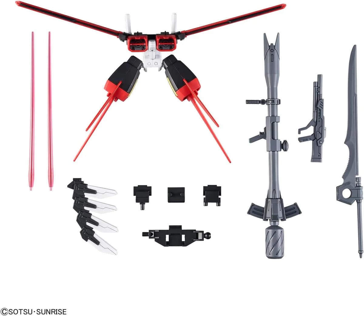 Bandai Hobby - Gundam Seed - #01 Option Parts Set Gunpla 01 (Aile Striker), Bandai Spirits Model Kit